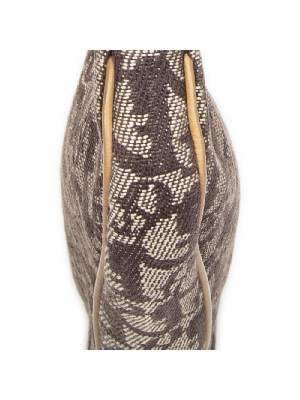 Dior Mini Saddle Pochette Brown Beige Trotter Pattern Canvas Pouch - Picture 8 of 10